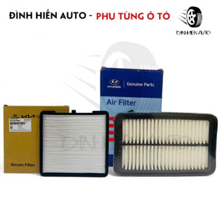 Lọc gió động cơ & lọc điều hoà Kia Morning (2012-2021), Picanto (2012-2021) (04000/1Y100/07000)