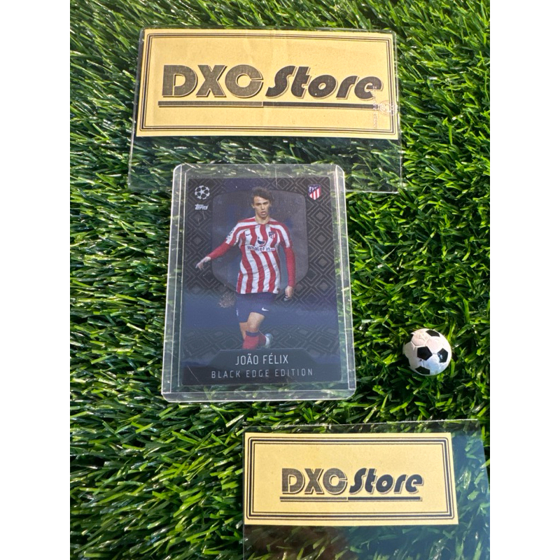[ CHÍNH HÃNG ] - BLACK EDGE EDITION - TOPPS MATCH ATTAX 2023 - JOAO FELIX (ATLETICO MADRID) (GÓC TRẦ