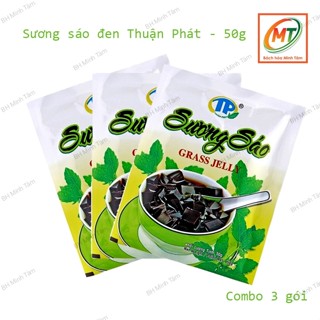 Bột sương sáo đen Thuận Phát 50g (Combo 3 gói).