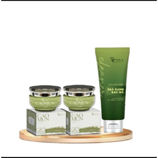 [Tặng Sữa Mặt] Combo 2 Hộp Kem Face Cao Mụn Sica White Chiết Xuất Khổ Qua Diếp Cá