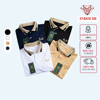  Áo Polo nam cao cấp viền cổ vải cá sấu CVC trẻ trung ngắn tay cực sang trọng 