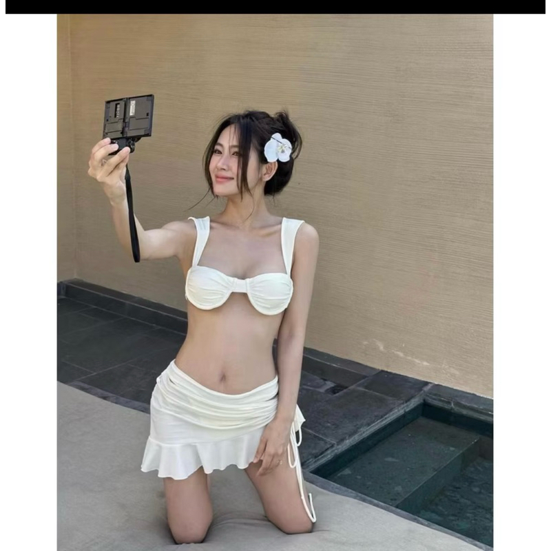 Bikini 2 Mảnh L&L BIKINI Thiết Kế Dây Bản To Gợi Cảm Có Gọng Nâng Đỡ Vòng 1 Kèm Chân Váy Sang Trọng | BigBuy360 - bigbuy360.vn