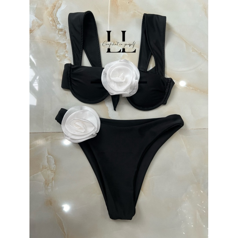 Bikini 2 Mảnh L&L BIKINI Thiết Kế Dây Bản To Gợi Cảm Có Gọng Nâng Đỡ Vòng 1 Kèm Chân Váy Sang Trọng | BigBuy360 - bigbuy360.vn