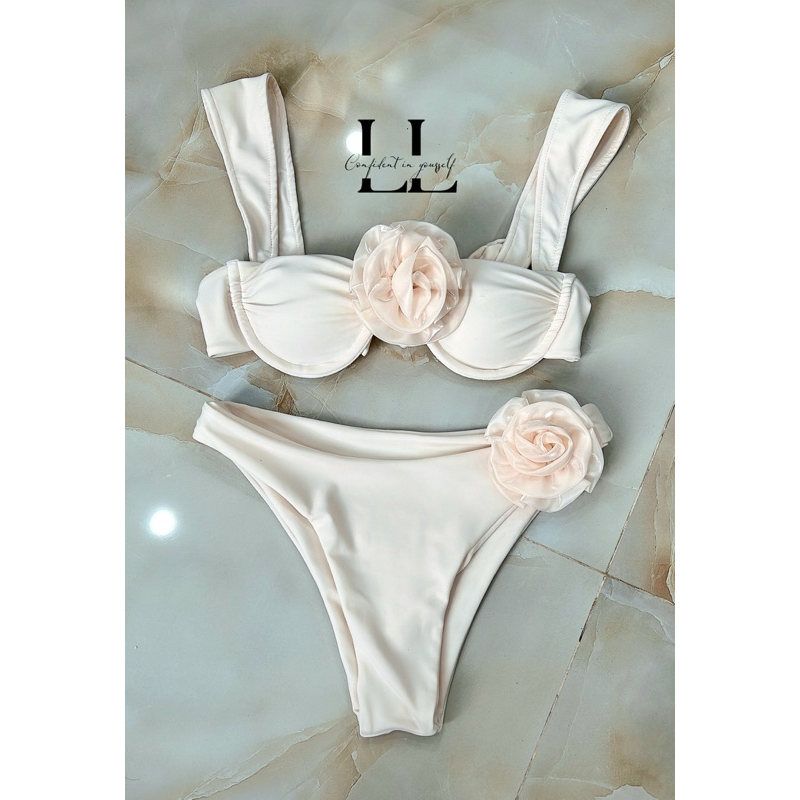 Bikini 2 Mảnh L&L BIKINI Thiết Kế Dây Bản To Gợi Cảm Có Gọng Nâng Đỡ Vòng 1 Kèm Chân Váy Sang Trọng | BigBuy360 - bigbuy360.vn
