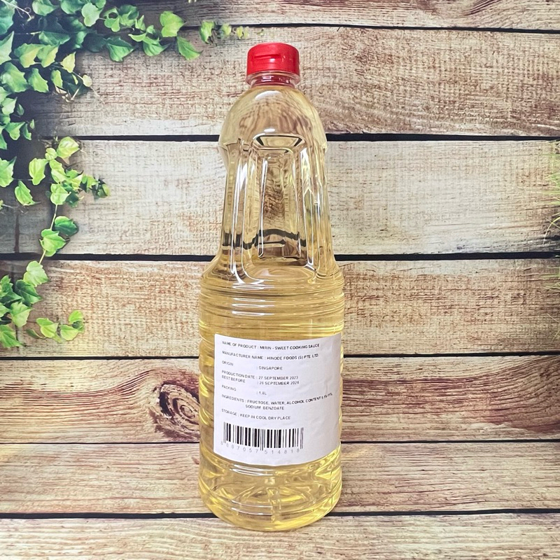 Mirin Nấu Ăn Nhật Bản 1.8L - Rượu Nấu Ăn Tạo Ngọt Dịu, Làm Sốt, Kho, Nướng Cho Quán Ăn