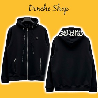 Áo Khoác Hoodie DSQ2 Ngực Đính Tag Mũ Thêu Chữ Siêu Đẹp - Áo Khoác Nam Nữ D2 Chất Nỉ Dày Dặn 999082