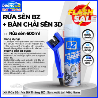 [GIÁ SỈ] Chai xịt rửa sên và bố thắng - BZ Brake Chain Cleaner 600ml, Xịt Rửa Sên BZ - DƯƠNG AUTO 31