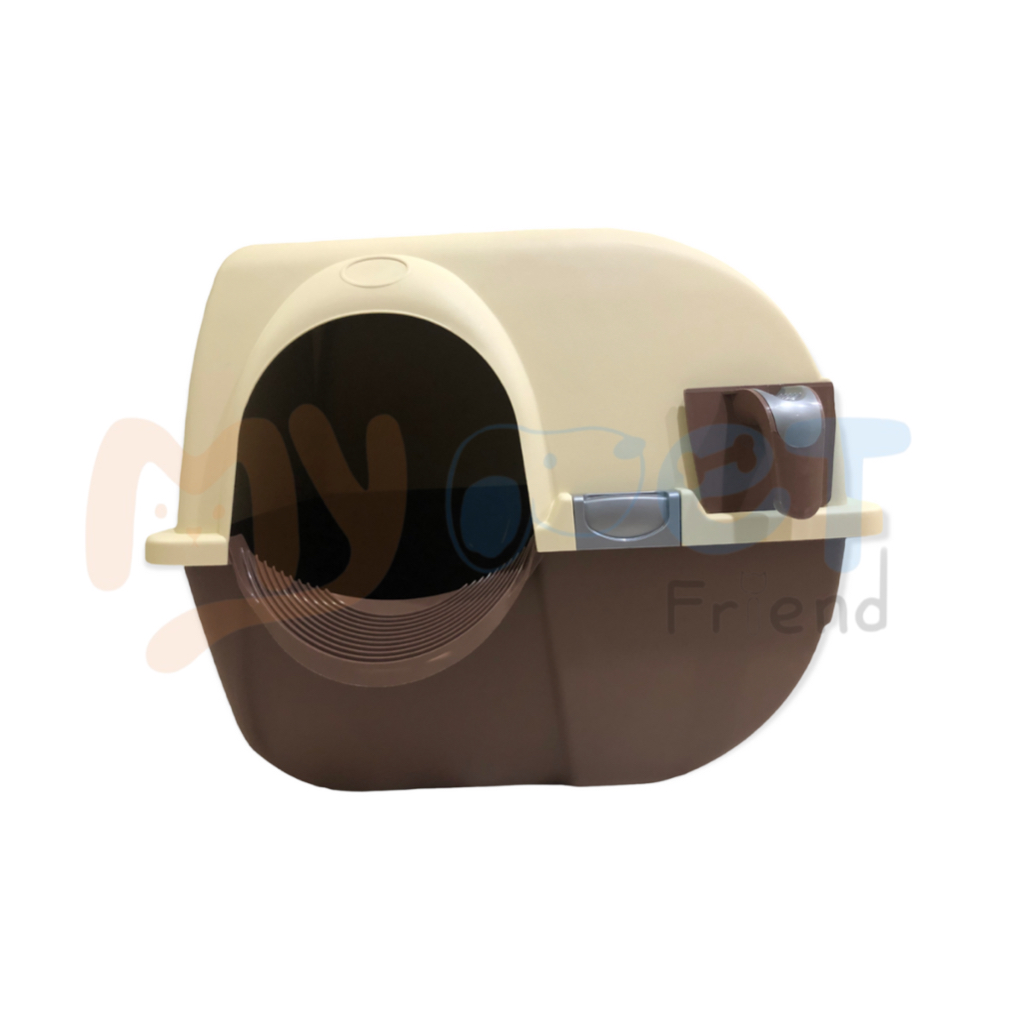 Nhà vệ sinh (toilet) mèo bán tự động-Roll & Clean-dọn sạch chỉ với 3s-Hỏa tốc-HCM