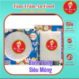 1kg bánh tráng SIÊU MỎNG tròn/vuông loại I ngon