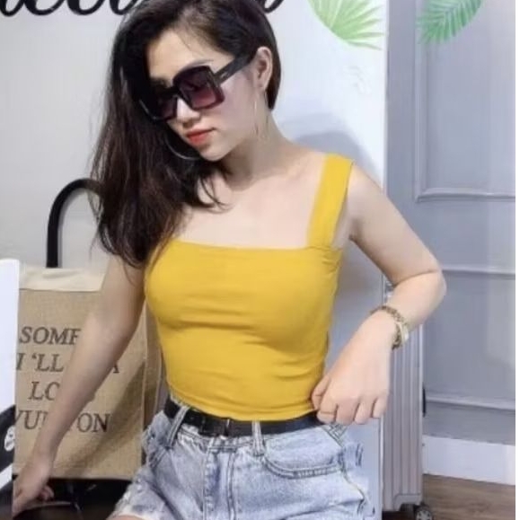 Áo 2 Dây Chất Bozip Co Giãn 4 Chiều