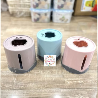 Hộp giấy tròn tiện lợi 2 trong 1 (MÀU NGẪU NHIÊN)