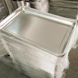 Khay đựng đồ inox cỡ lớn 50x35x2cm giá rẻ