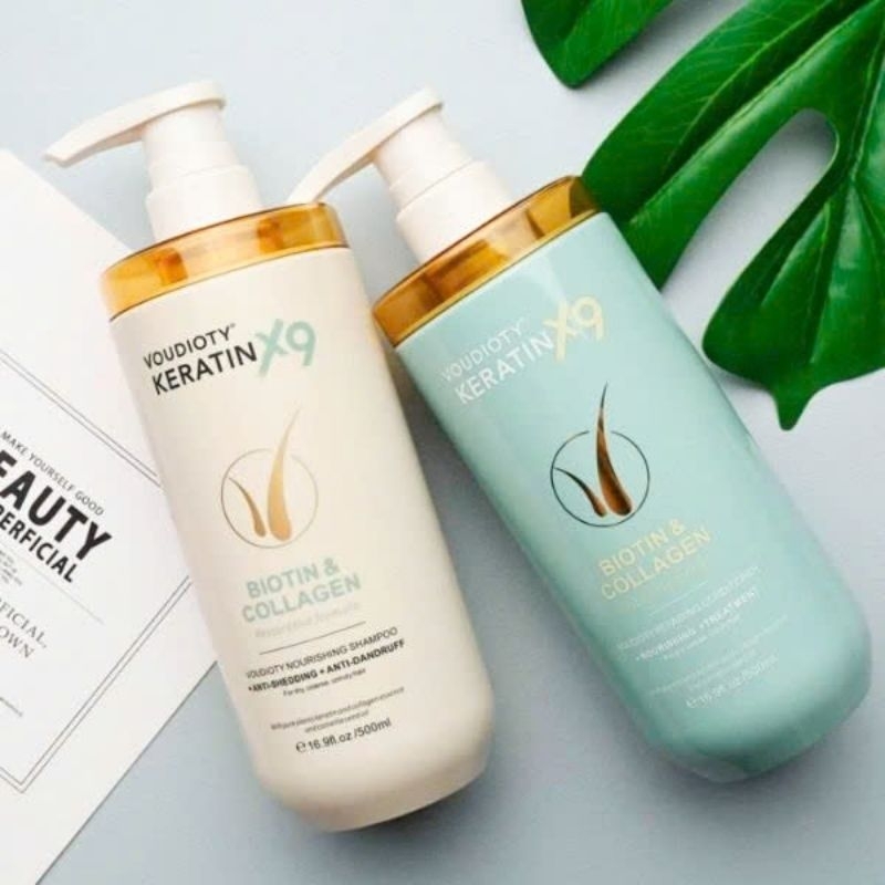 BỘ GỘI XẢ VOUDIOTY KERATIN X9
