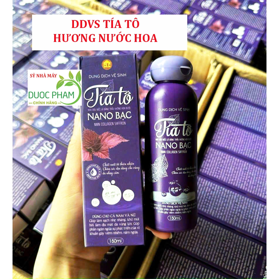 DUNG DỊCH VỆ SINH CAO CẤP Tía tô COLLAGEN