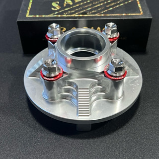 Cùi dĩa sirus nhôm cnc + 4 ốc salaya long đền đỏ kitaco ( lắp như zin ) - Phụ kiện chính hãng