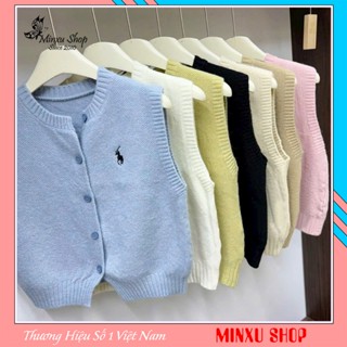 Áo Len GiLe Thêu NGỰA Chất Len Hạt Gạo Đanh LÌ Mềm Mịn Hàng QC Minxu Shop GL16k