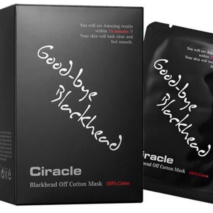 [Hộp 20 miếng] Miếng dán lột Mụn Ciracle Blackhead Off Cotton