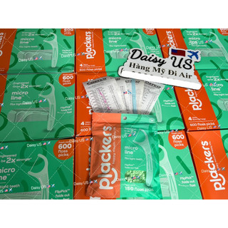 Tăm chỉ nha khoa Plackers Micro Line - Hàng Mỹ