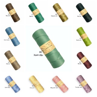 Sợi dệt trơn 2mm (cuộn 130gr)