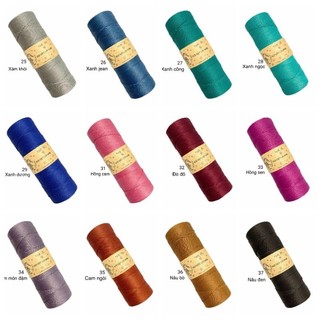 Sợi dệt trơn 2mm (cuộn 130gr)