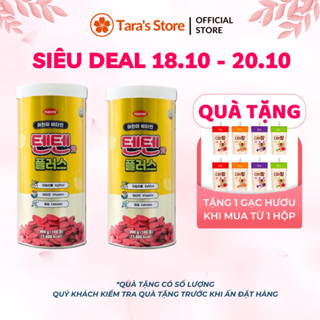 Kẹo vitamin canxi Hanmi Tenten Plus tăng chiều cao bổ sung dinh dưỡng tăng sức đề kháng hộp 100 viên