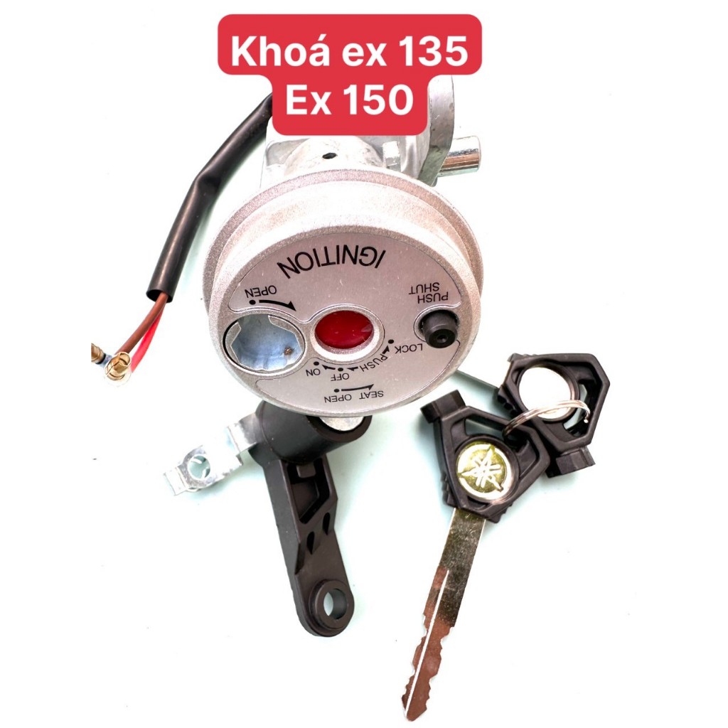 Bộ Khoá Exciter,Khoá Xe Exciter 135,150,Ổ Khoá Ex