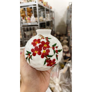  Bình Hoa Gốm Sứ Mini - Vẽ Tay Thủ Công Men Trắng Nhiều Mẫu Xinh - Đẹp Độc Lạ - Trang Trí Bàn - Decor Nhà Cửa Xinh Xắn 