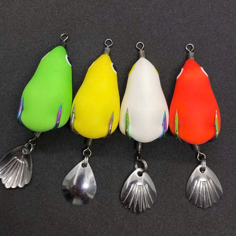 Mồi Câu Lure Nhái Hơi T1 Mồi Nhái Hơi NỔI 7G,LỬNG10G, nhạy cá lóc