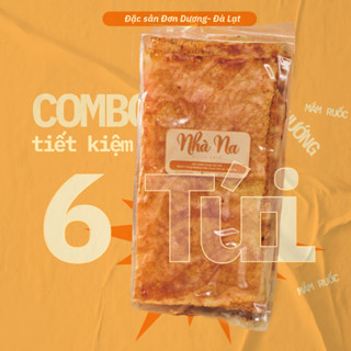 COMBO 6 TÚI - Bánh Tráng Nướng Mắm Ruốc | 3 Vị Mắm Cho Bạn Lựa Chọn | Đặc Sản Đà Lạt | Nhà Na