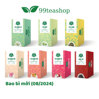 Trà túi lọc Phúc Long 2g x 25 gói (Hương: vải, đào, lài, sen, ô long, hoa hồng, hồng trà)