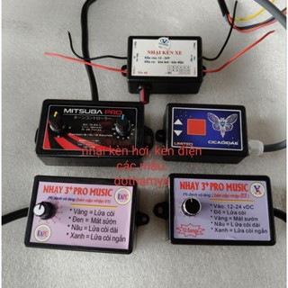 Nhại kèn hơi, kèn điện các mẫu hot nhất chúng 12v 24v cho kèn hơi, còi hơi, còi điện, tem ong