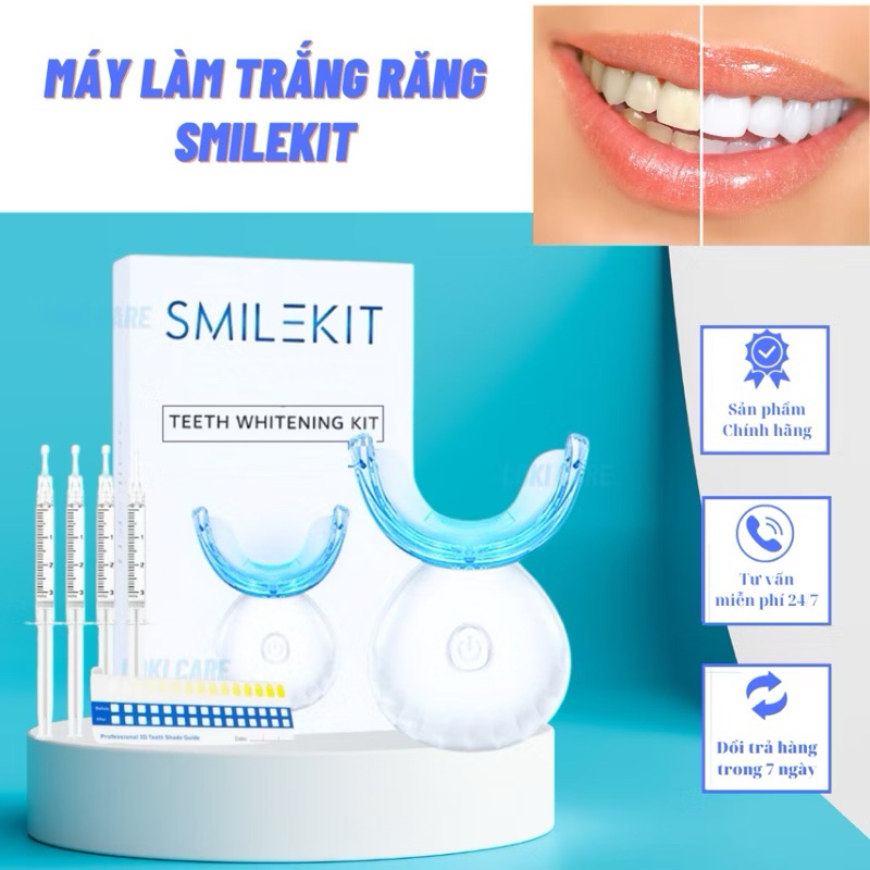 Máy Làm Trắng Răng SMILEKIT PRO 2024