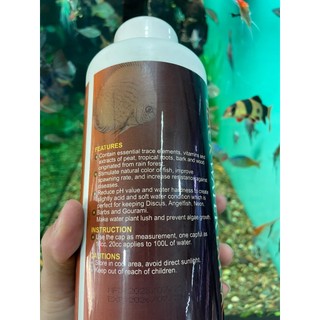 Nước Đen Ista Black Water dùng để dưỡng cá, giúp cá giảm stress