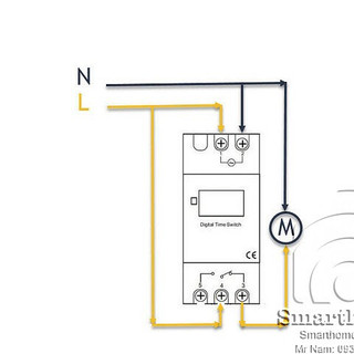 Công Tắc Hẹn Giờ Điện Tử Lập Trình 30A THC30A