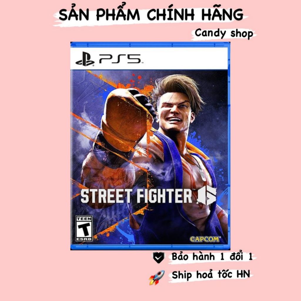 Đĩa game Street Fighter 6 PlayStation 5 Newseal