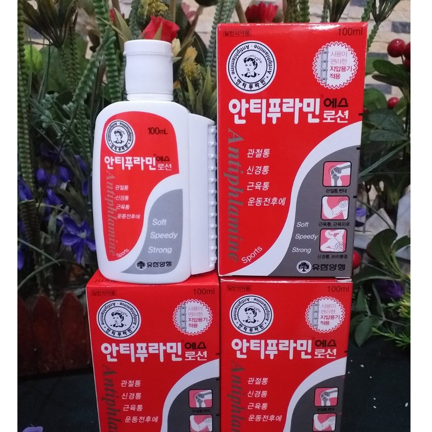 Bộ 10 chai dầu nóng Hàn Quốc