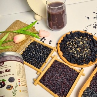 [ FREESHIP ] 500g Bột Ngũ Hắc Không Đường, Bổ Thận, Giảm Rụng Tóc Bạc Tóc Dưỡng Da