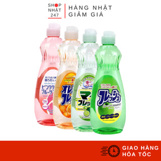 Chai nước rửa bát chén 600ml rocket soap nội địa nhật bản