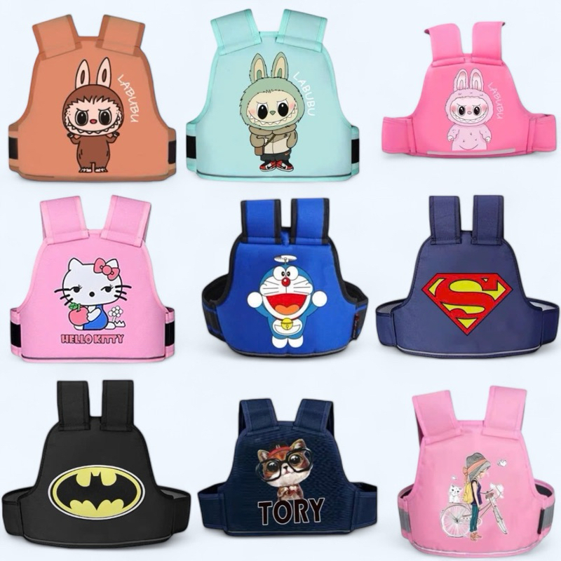 Đai đi xe máy cho bé, Đai Xe Máy Đảm Bảo An Toàn Cho Bé ơi