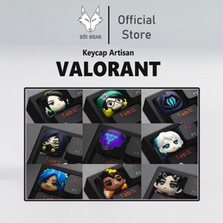 [HỎA TỐC HN - HCM] Keycap Artisan VALORANT | Keycap Custom Bàn Phím Cơ Chất Liệu Resin cao cấp