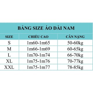 Áo Dài Cách Tân Nam LD36