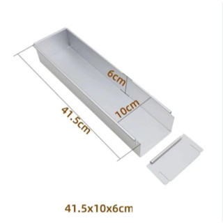 Khuôn nhôm hình chữ nhật làm bánh Tiramisu, Mousse