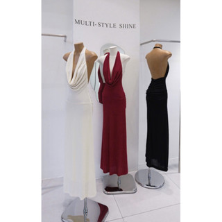 (Sẵn Hoả Tốc) Đầm Body Thun Nhũ Cổ Đổ Nhún Mông Hở Lưng Trần Gợi Cảm Ôm Body Quyến Rũ Thiết Kế Sang Trọng D2T OFFICIAL