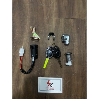 Khoá bộ xe điện Xmen (bộ 3 ổ khoá)