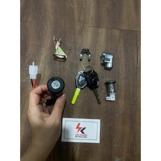 Khoá bộ xe điện Xmen (bộ 3 ổ khoá)