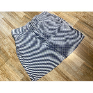 CHÂN VÁY SỌC XANH ( new 90% ) size l/xl