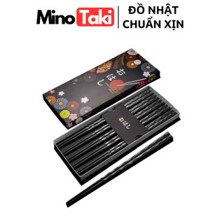 Đũa sợi thủy tinh cao cấp kháng khuẩn Shikisai set 5 đôi Hàng Nhật Chuẩn 