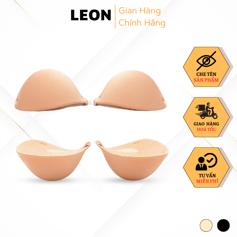 Miếng Dán Ngực Su Độn 5CM Siêu Dày Kèm Dây Trong LEON P41