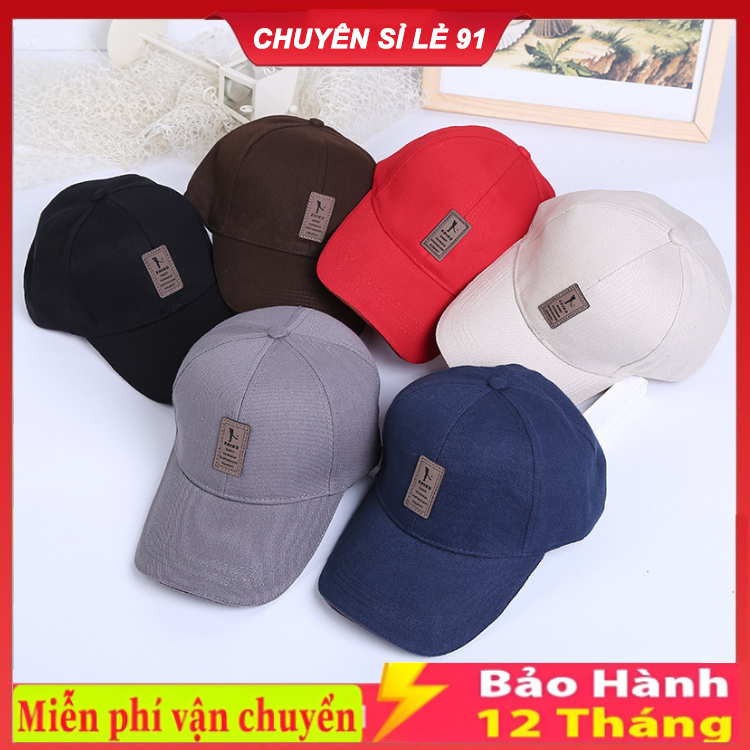 Mũ lưỡi trai logo thêu nổi EDIKO, nón kết nam nữ form unisex phong cách ulzzzang Hàn Quốc vải cotton