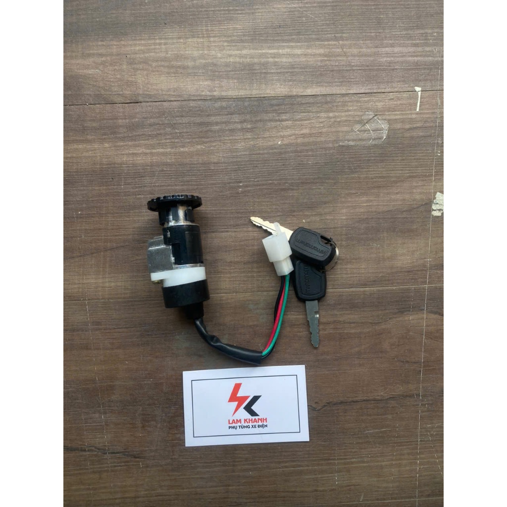 Khoá điện đơn xe điện 133S (xe 4 bình to)